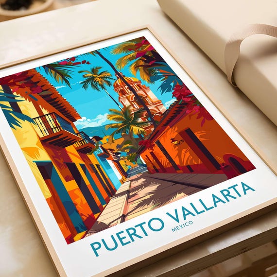 Puerto Vallarta Poster Mexico