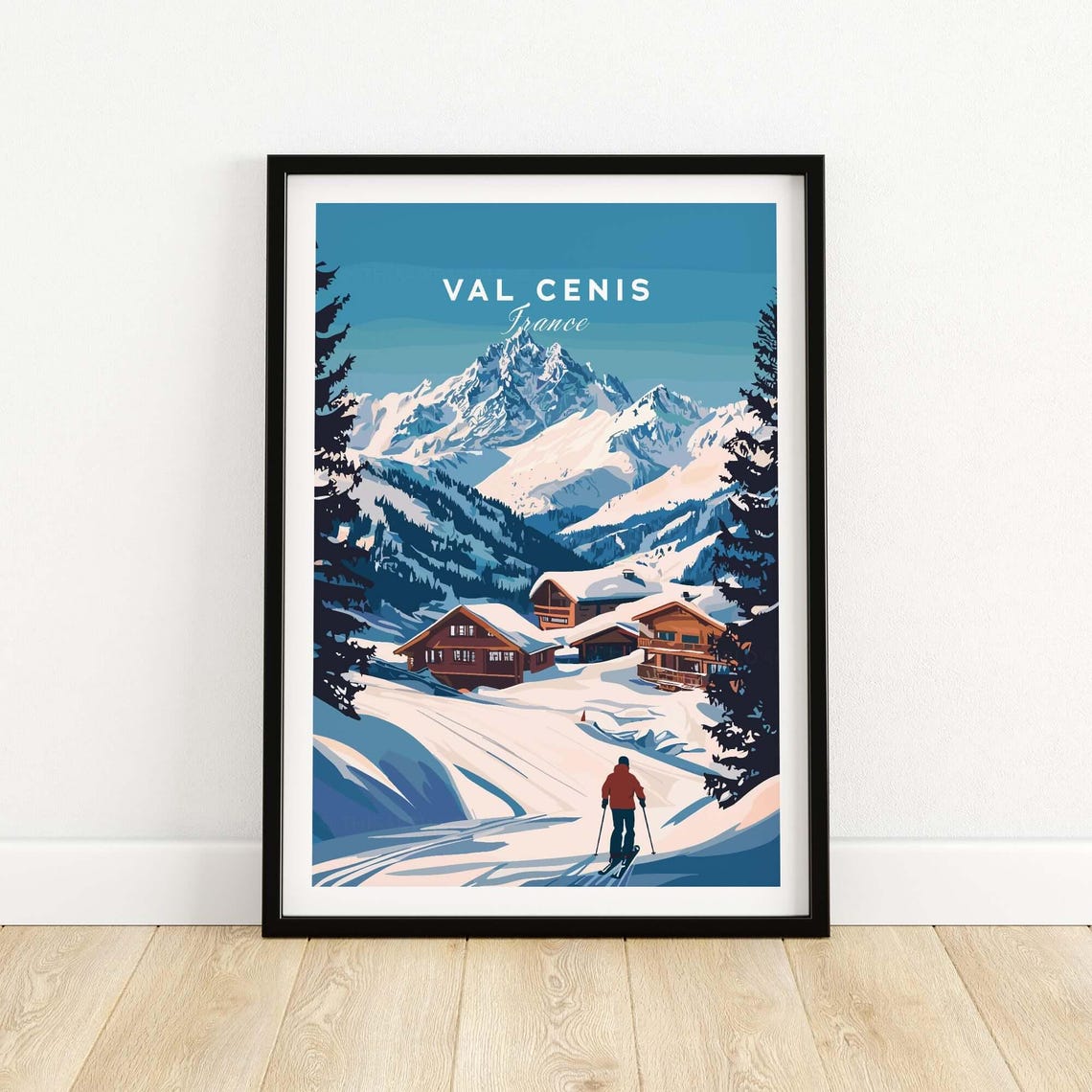 Val Cenis, France Travel Poster