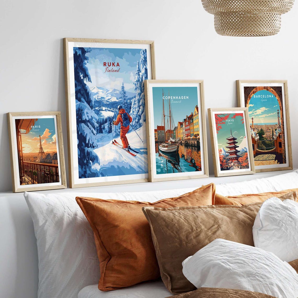 Ruka Ski Resort, Winter Sports Poster - Image 3