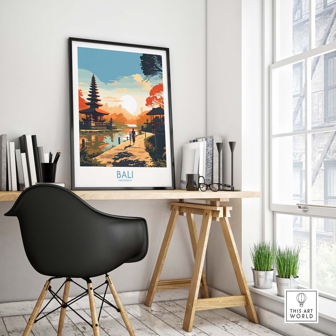 Bali Travel Poster, Home Decor Art Print - Image 4