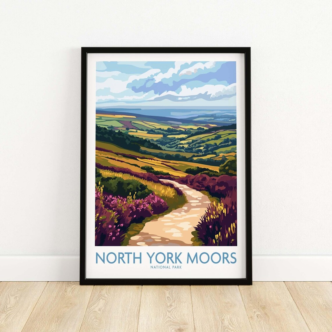 North York Moors Travel Poster, National Park - Image 5