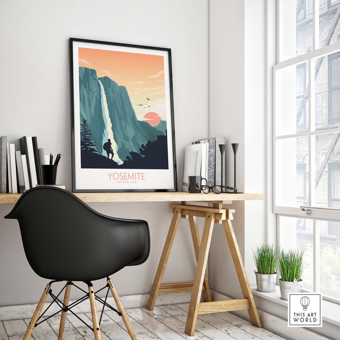 Yosemite National Park Travel Poster, Home Decor Gift - Image 4
