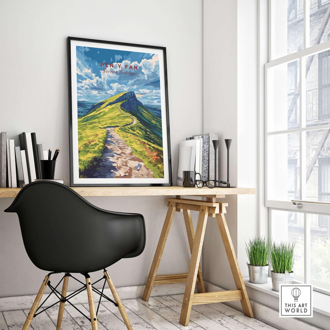 Pen Y Fan, Brecon Beacons Travel Poster - Image 4