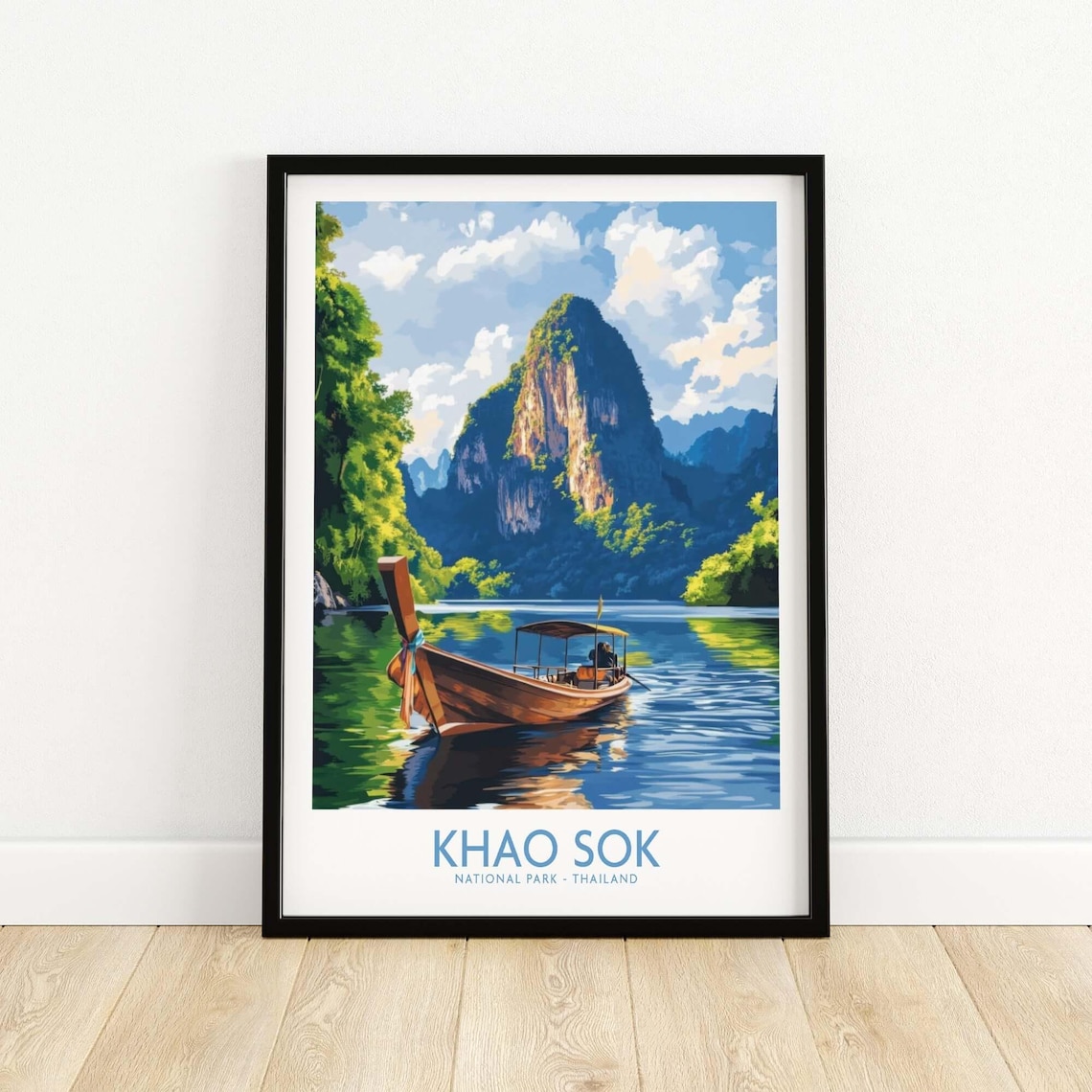 Khao Sok National Park, Thailand Travel Poster - Image 5