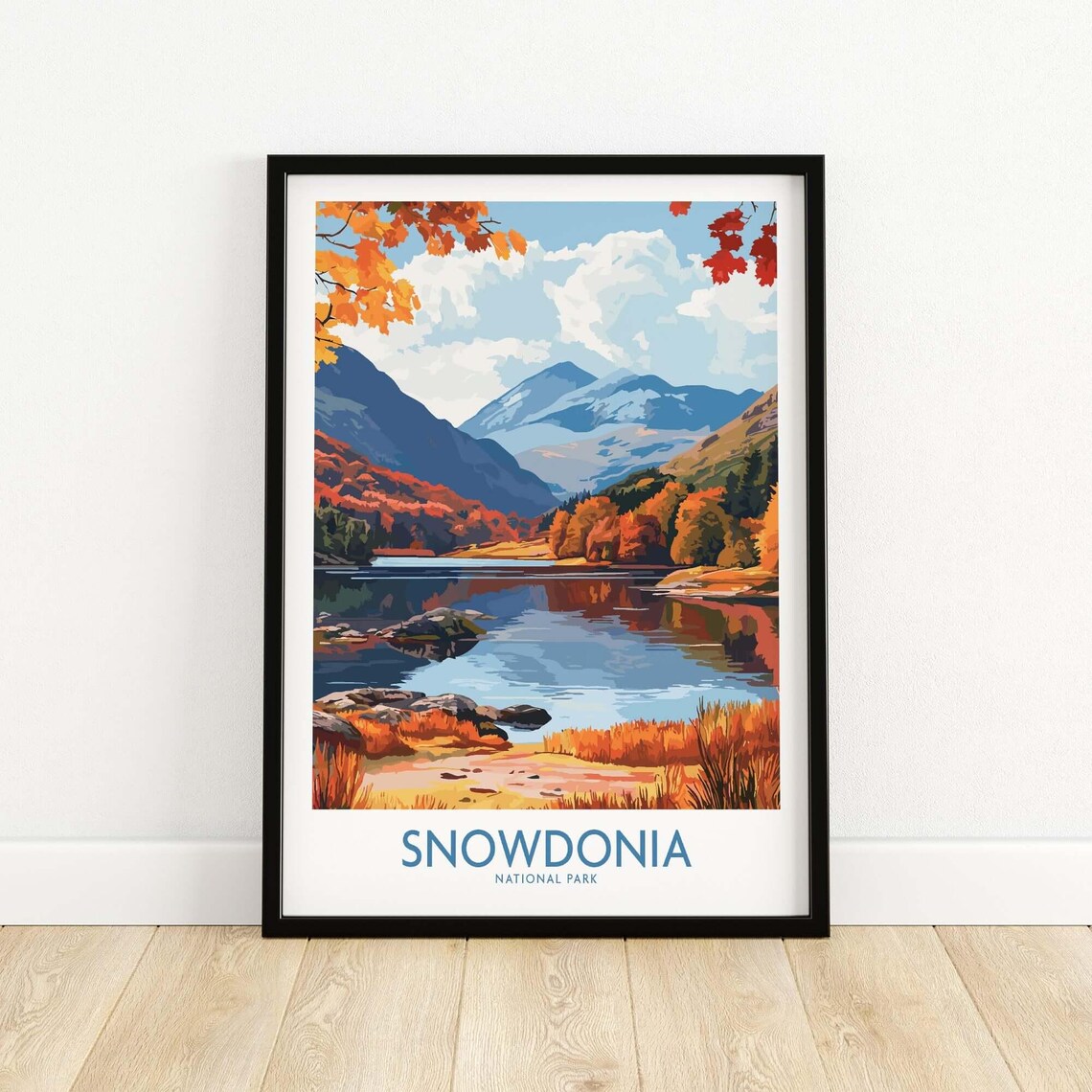 Snowdonia National Park - Vintage Travel Poster - Image 5