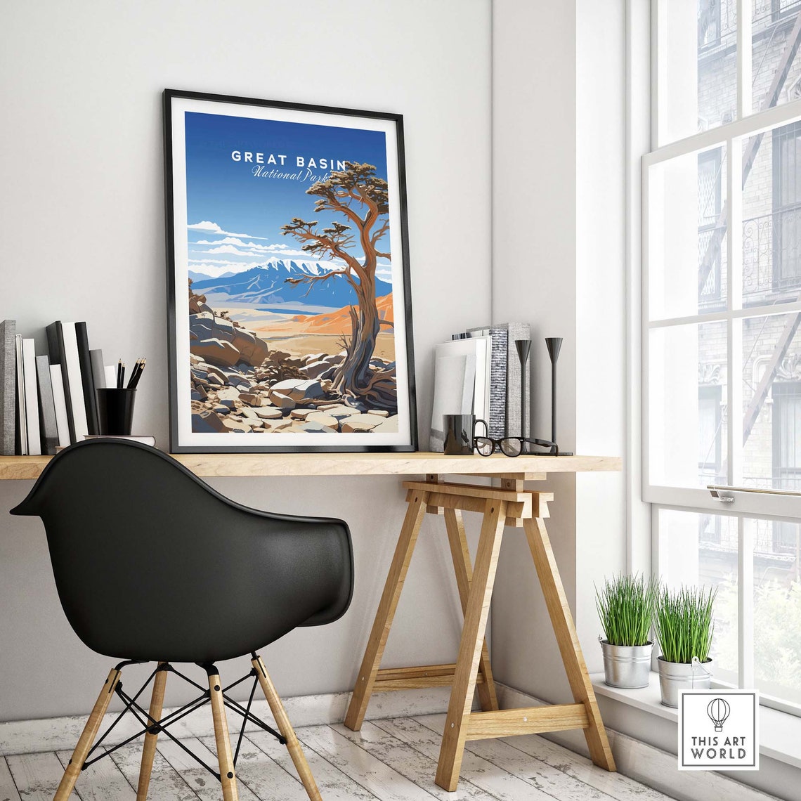 Great Basin National Park Bristlecone Pine Snowy Peak Poster - Image 4