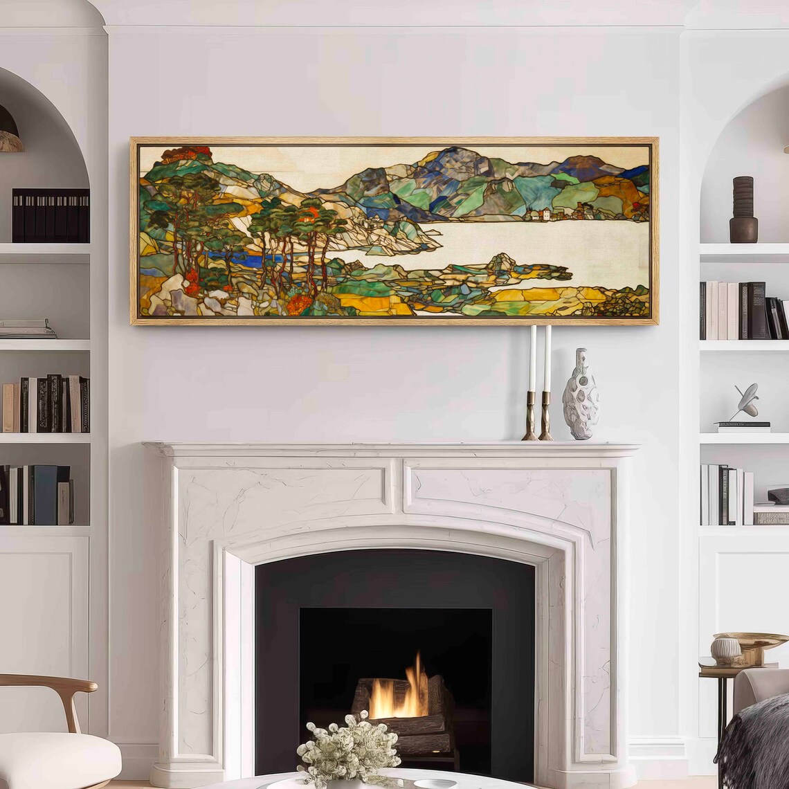Panoramic Landscape, Horizontal Wall Art Print - Image 3