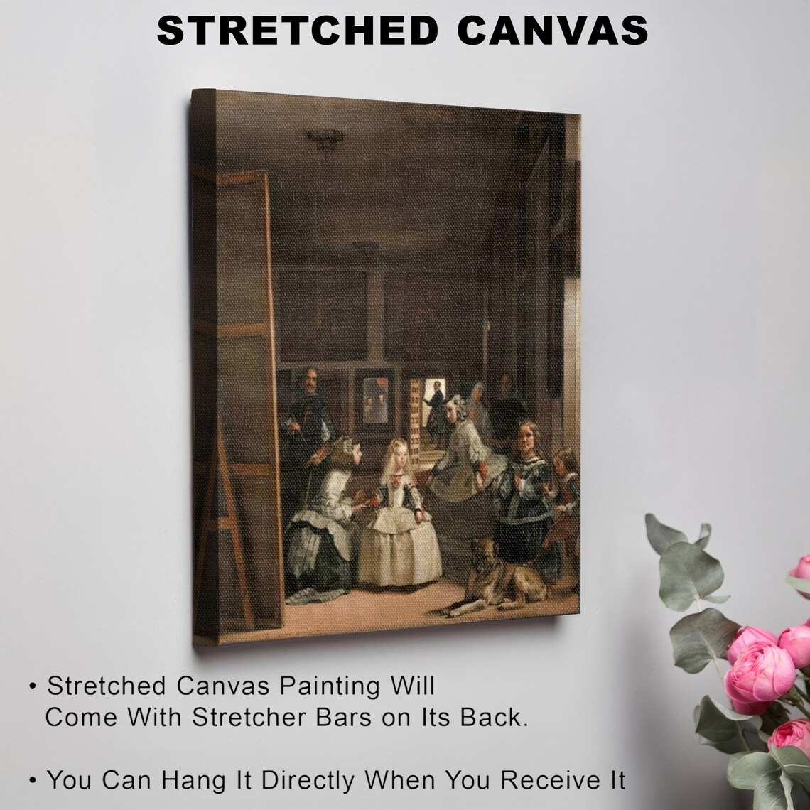 Las Meninas by Diego Velazquez Classic Baroque Masterpiece Poster - Image 3