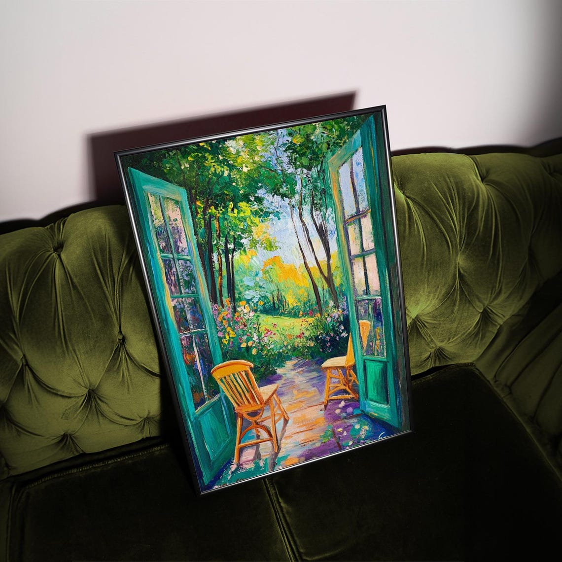 Henri Matisse Open Window, Fauvism Exhibition Print - Image 3