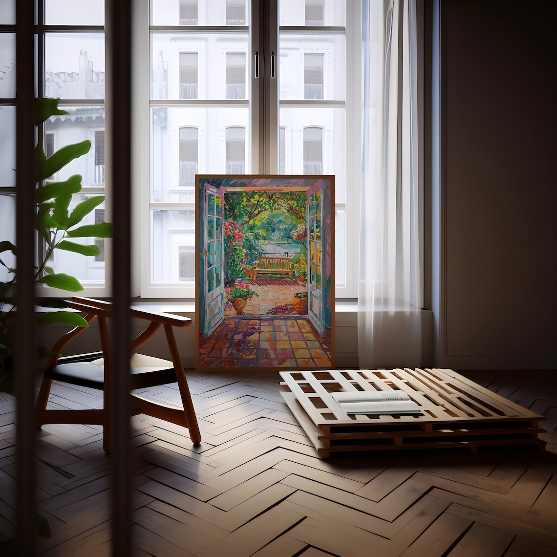 Open Window, Henri Matisse Fauvism Art Print - Image 2