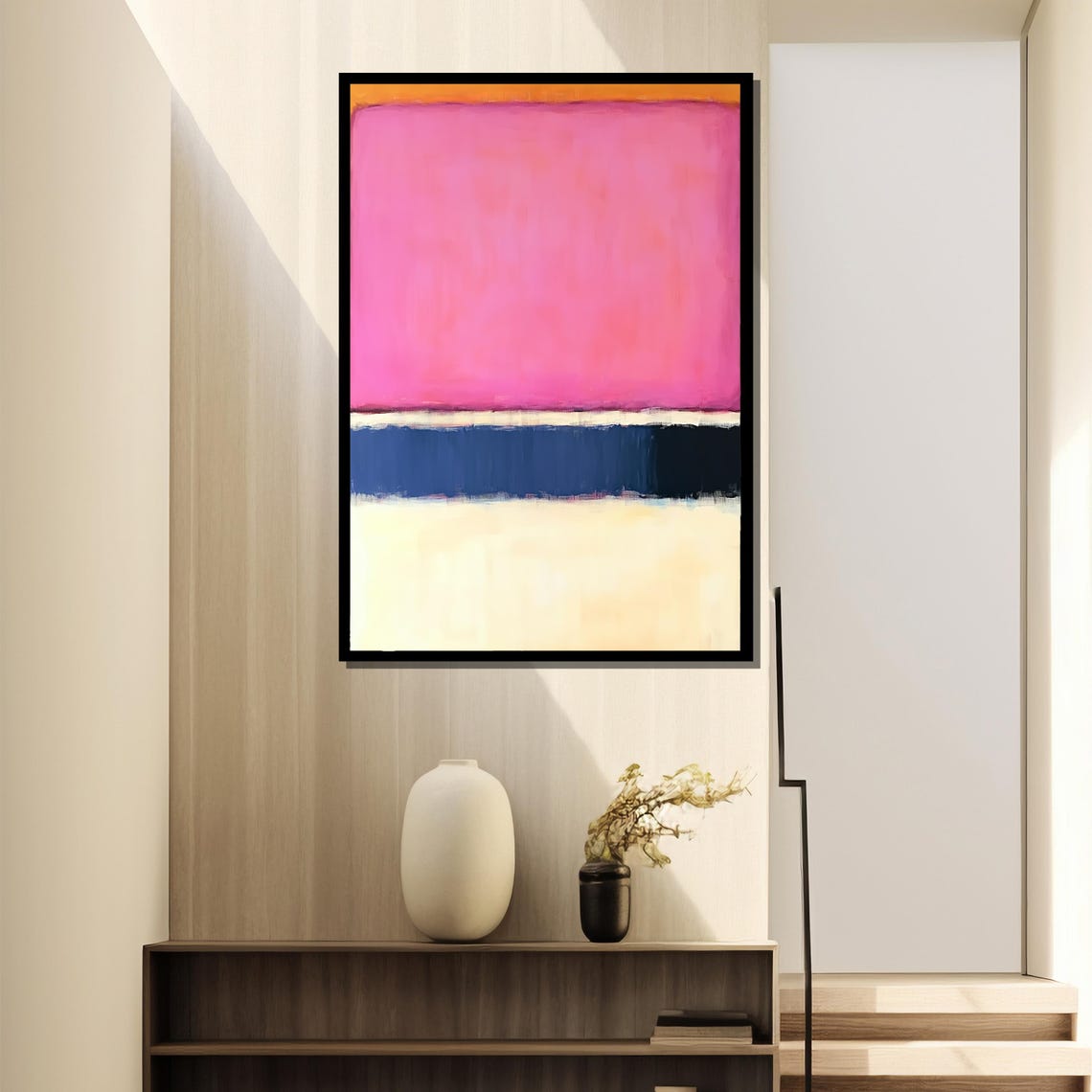 Mark Rothko Painting, Abstract Art Gift for Modern Home - Image 2
