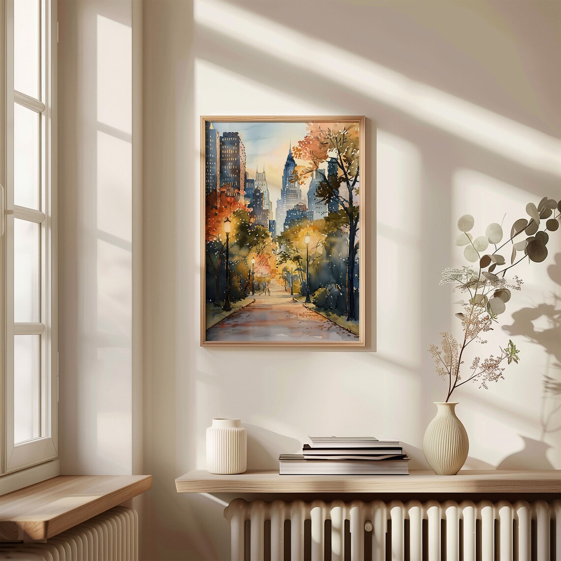 Minneapolis Watercolor Painting, Minnesota Travel Poster - Image 4