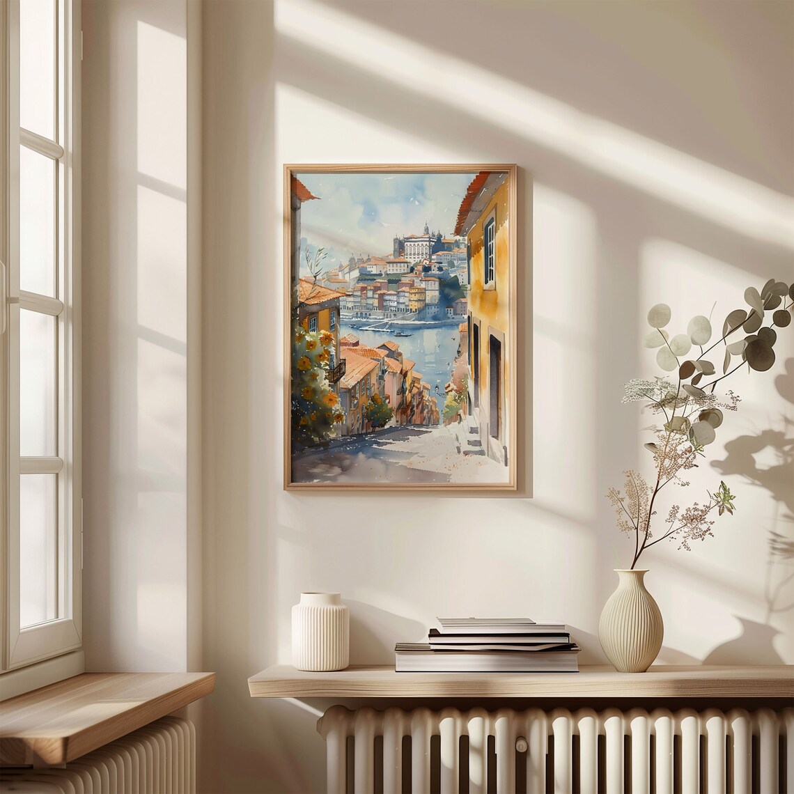 Porto Watercolor Painting Travel Poster - Image 4