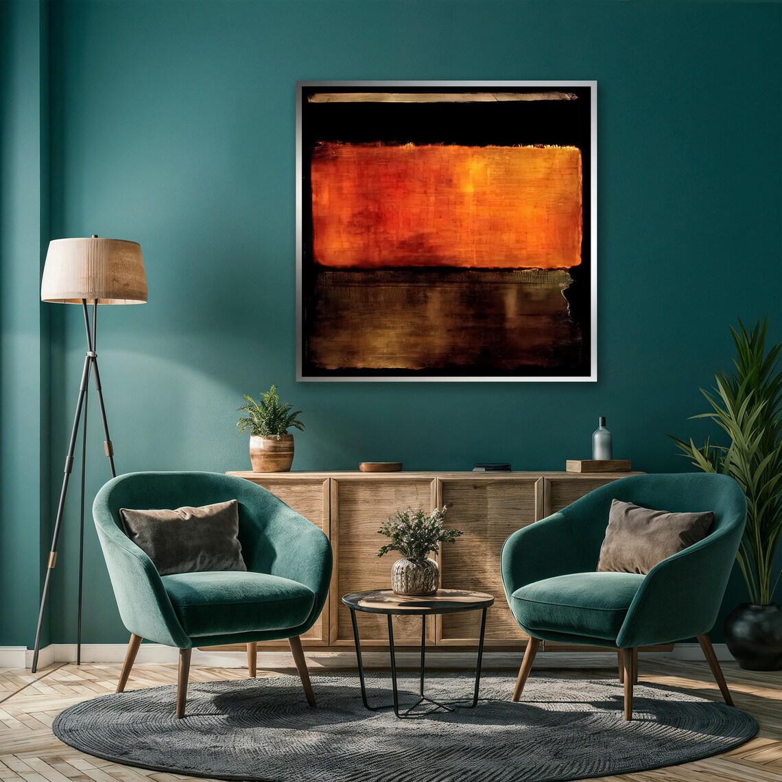 Abstract Mark Rothko Print Modern Wall Art Decor Rothko Painting Contemporary Minimalist Artwork Ready To Hang Artwork Gift Idea - Image 3