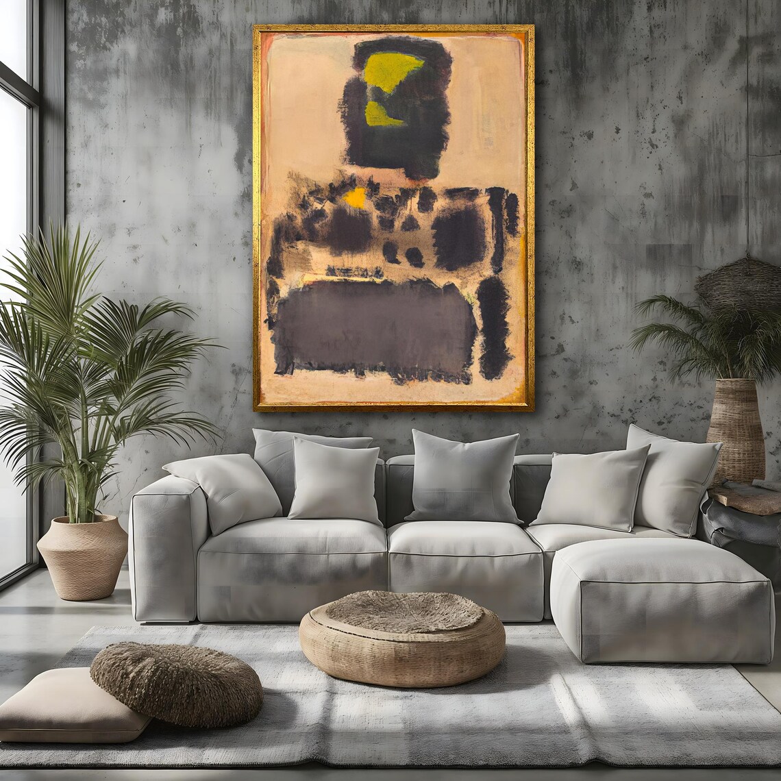 Mark Rothko Print Abstract Expressionist Artwork Vintage Style Large Wall Decor Gift Idea - Image 4