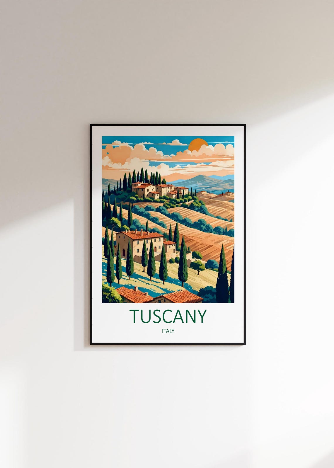 Tuscany Print Tuscany Poster Tuscany Travel Print Italy Print Tuscany Wall Art Travel Gift Italian Prints Italy Poster Italy Gifts - Image 3
