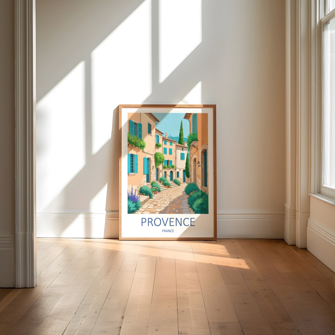 Provence Print Provence Poster France Print Provence Travel Print Provence Wall Art Travel Gift France Poster Provence France Artwork - Image 6