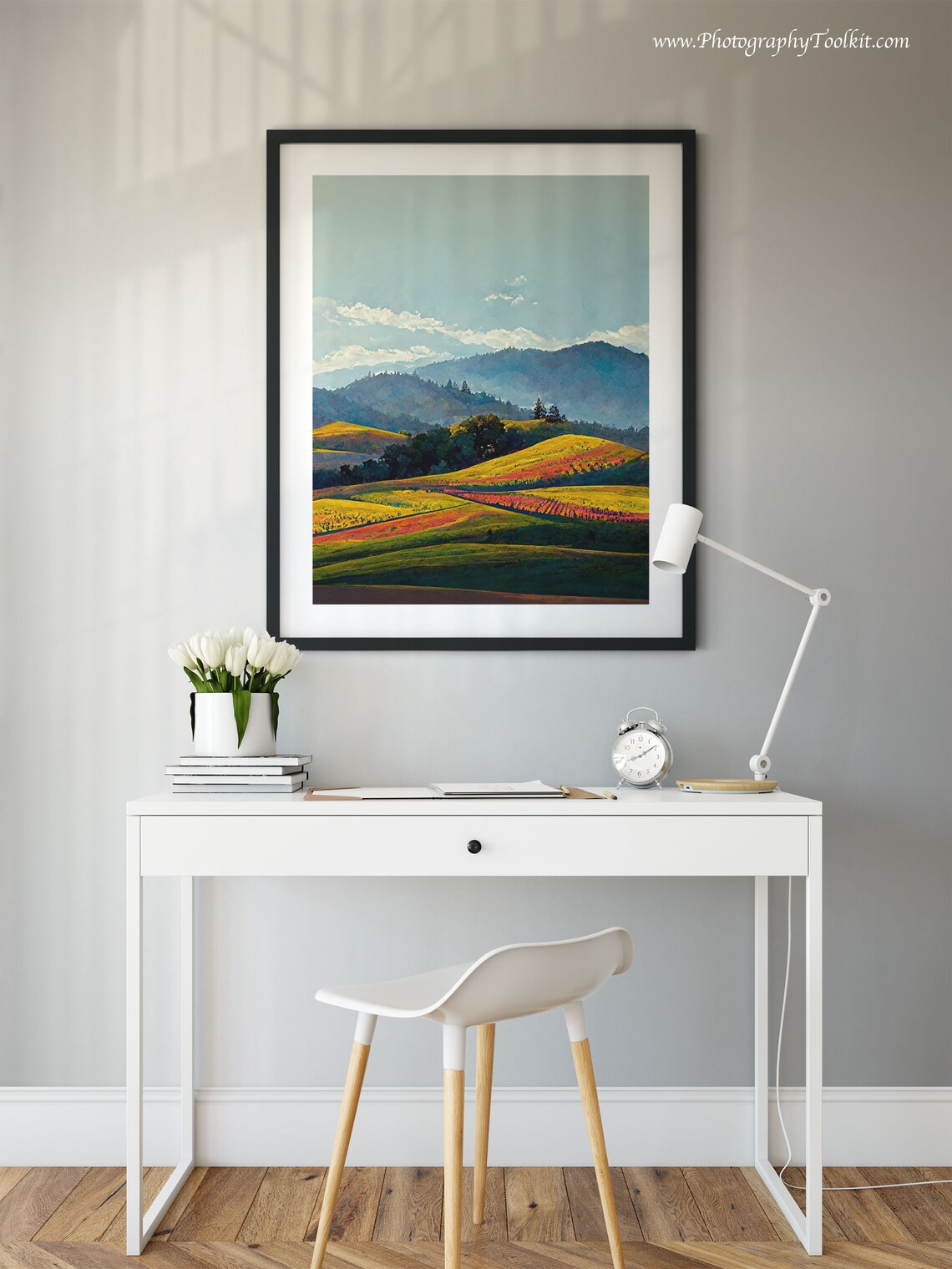 Napa Valley Wine Country Poster, California Landscape - Image 2