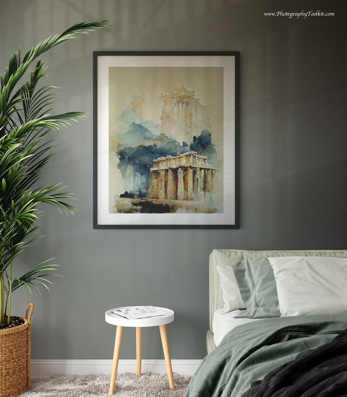 Pantheon Print, Rome Italy Travel Poster - Image 3