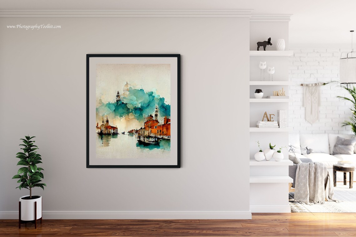 Venice Vintage Travel Poster, Italy City Print - Image 4