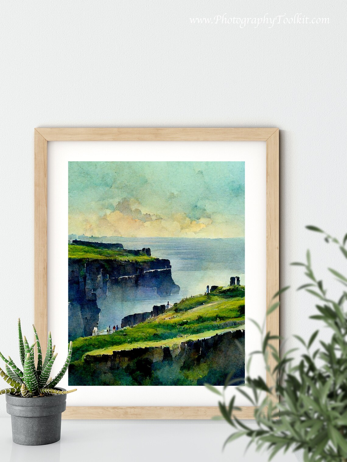 Cliffs Of Moher Travel Poster, Irish Landscape - Image 5