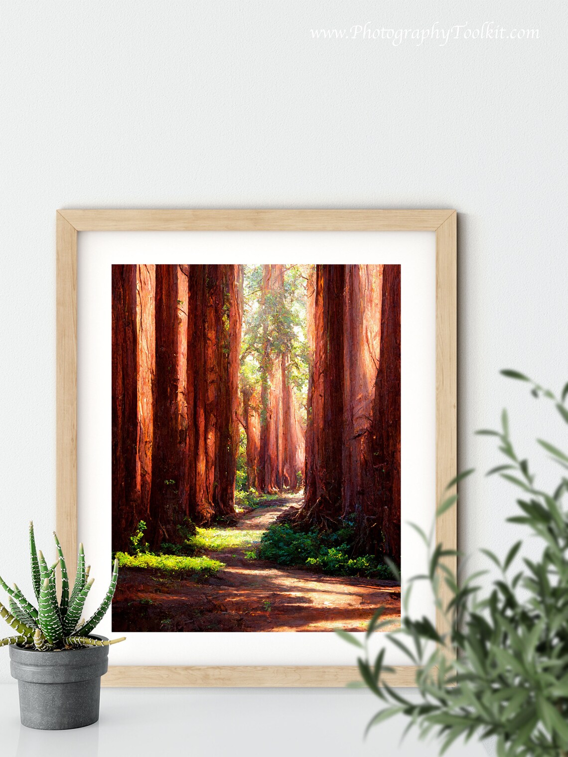 Redwood National Park Vintage Travel Poster - Image 5