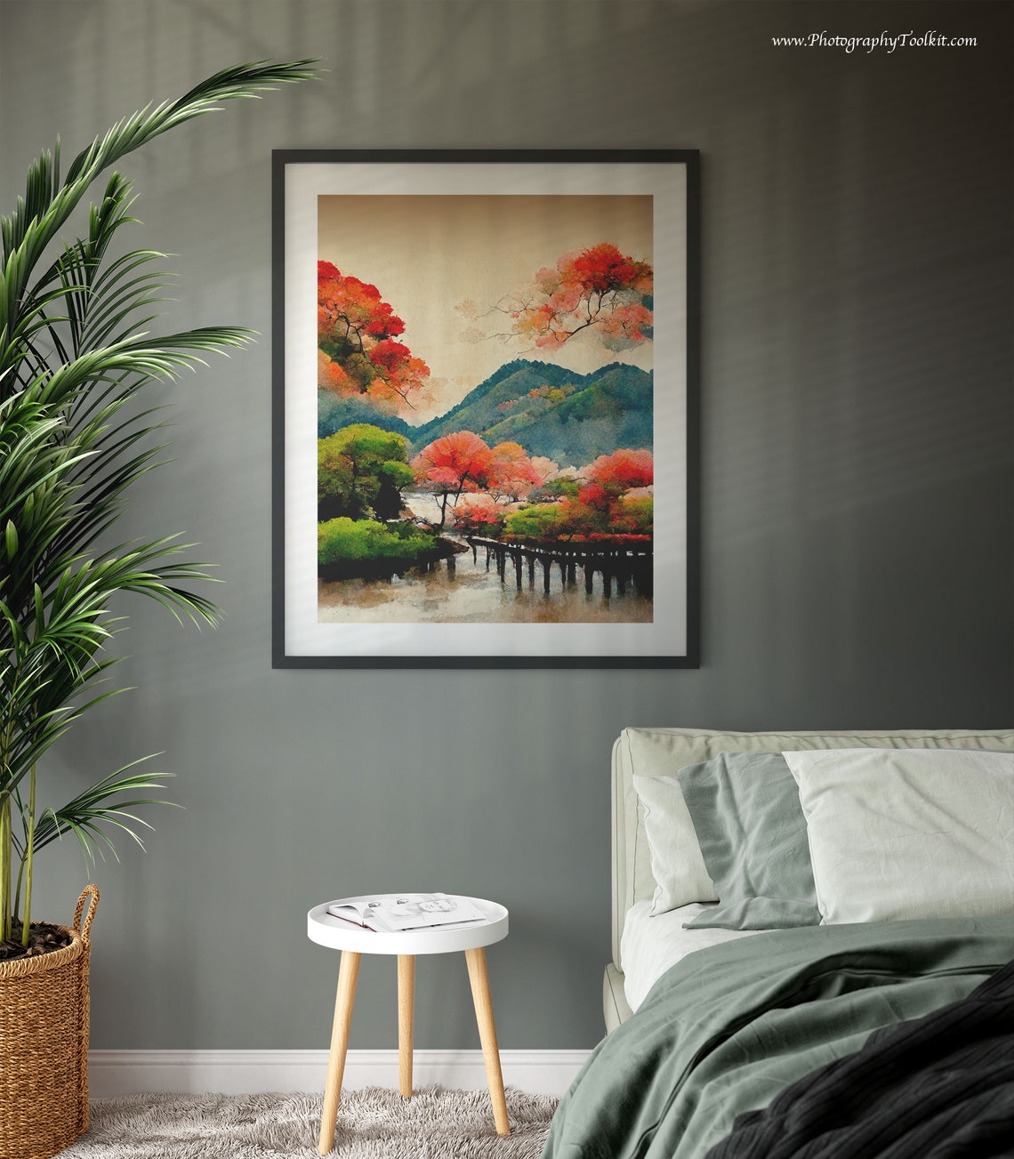 Arashiyama Print Kyoto Wall Art Kyoto Japan Print Kyoto Travel Poster Japanese Art Print Japanese Wall Art Japan Wall Art Japan Print - Image 3