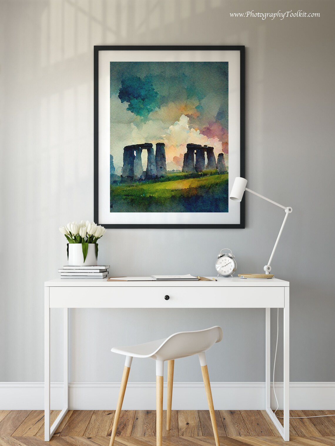 Stonehenge Travel Poster, Wiltshire Monument - Image 2