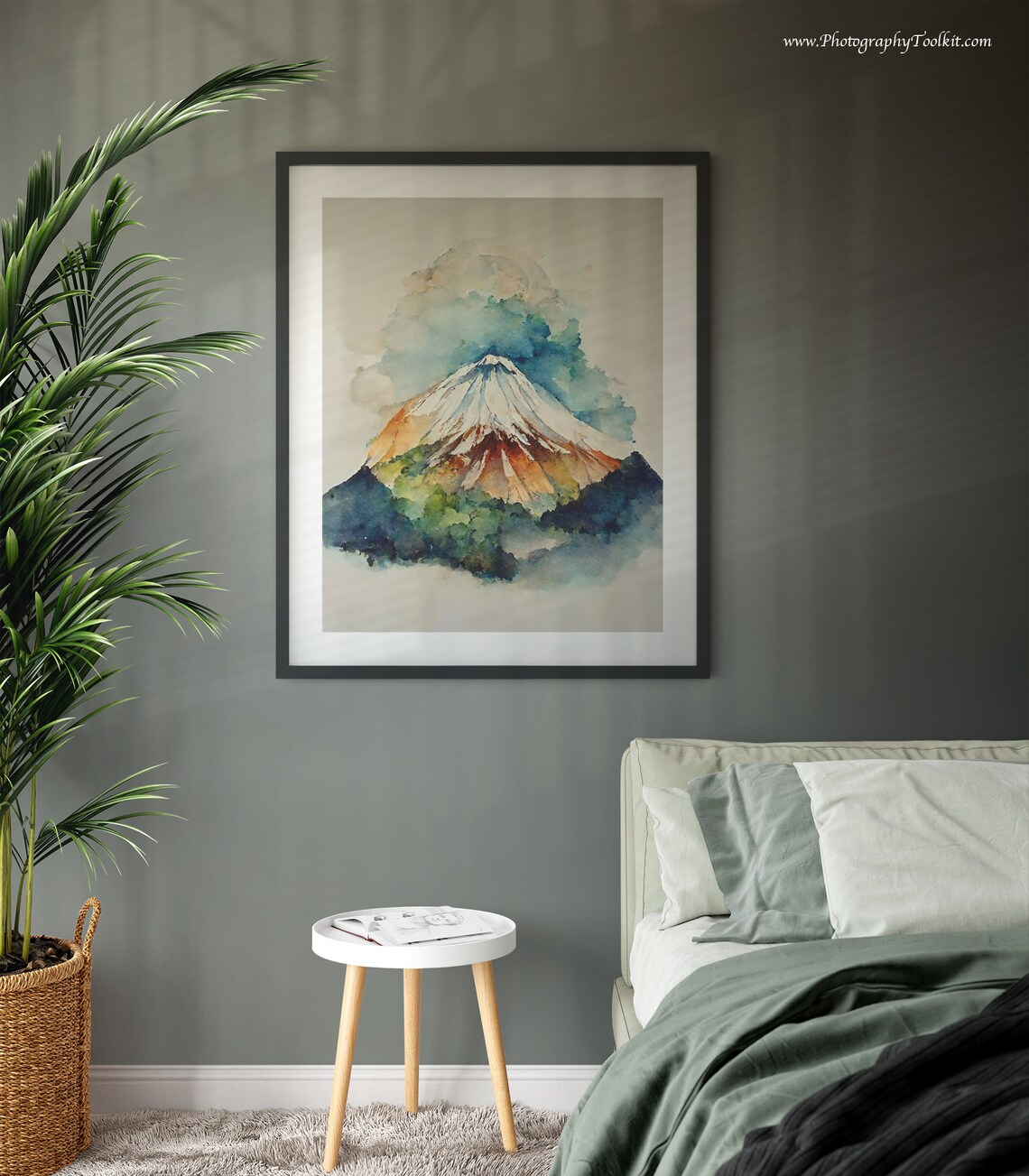 Mount Fuji Japanese Travel Poster, Mountain Art Print - Image 3