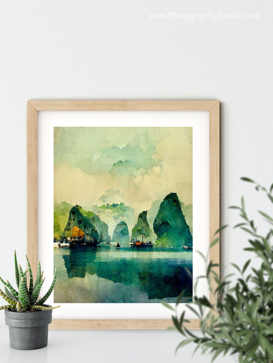 Ha Long Bay Vietnam Travel Poster, Vietnam Photo - Image 5