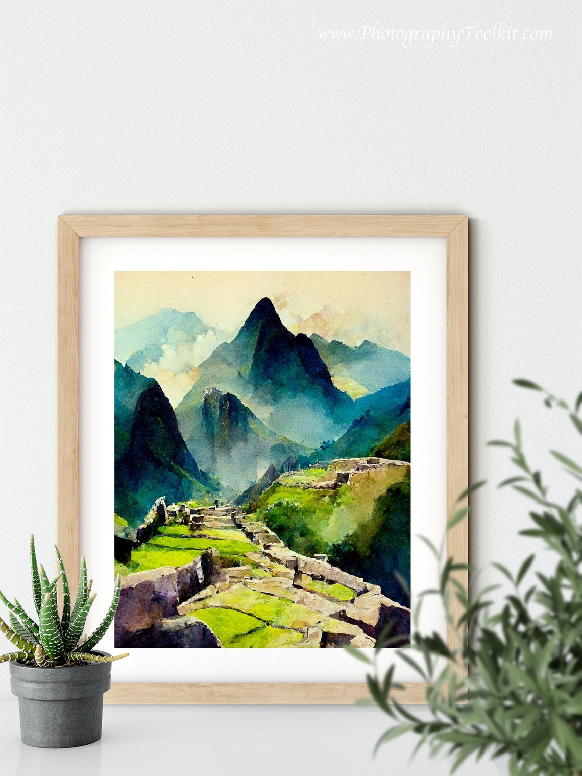 Machu Picchu Peru Travel Print Poster - Image 5