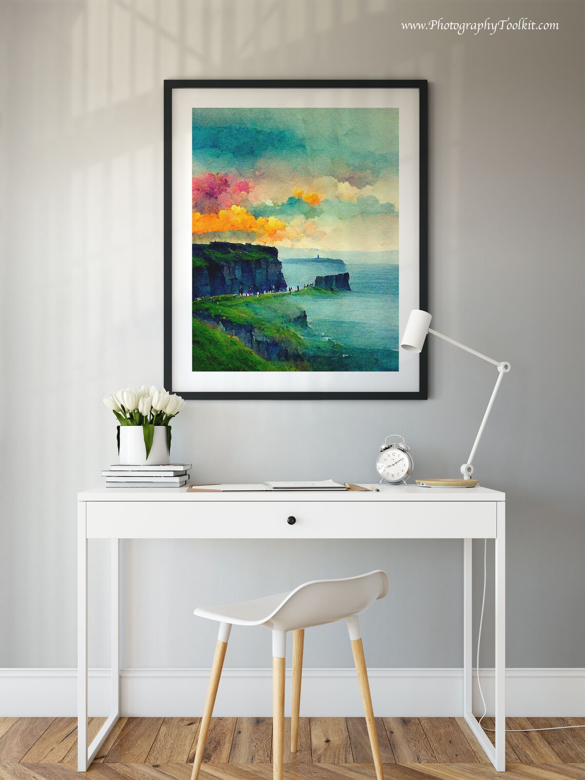 Cliffs Of Moher Travel Print, Irish Landscape - Image 2