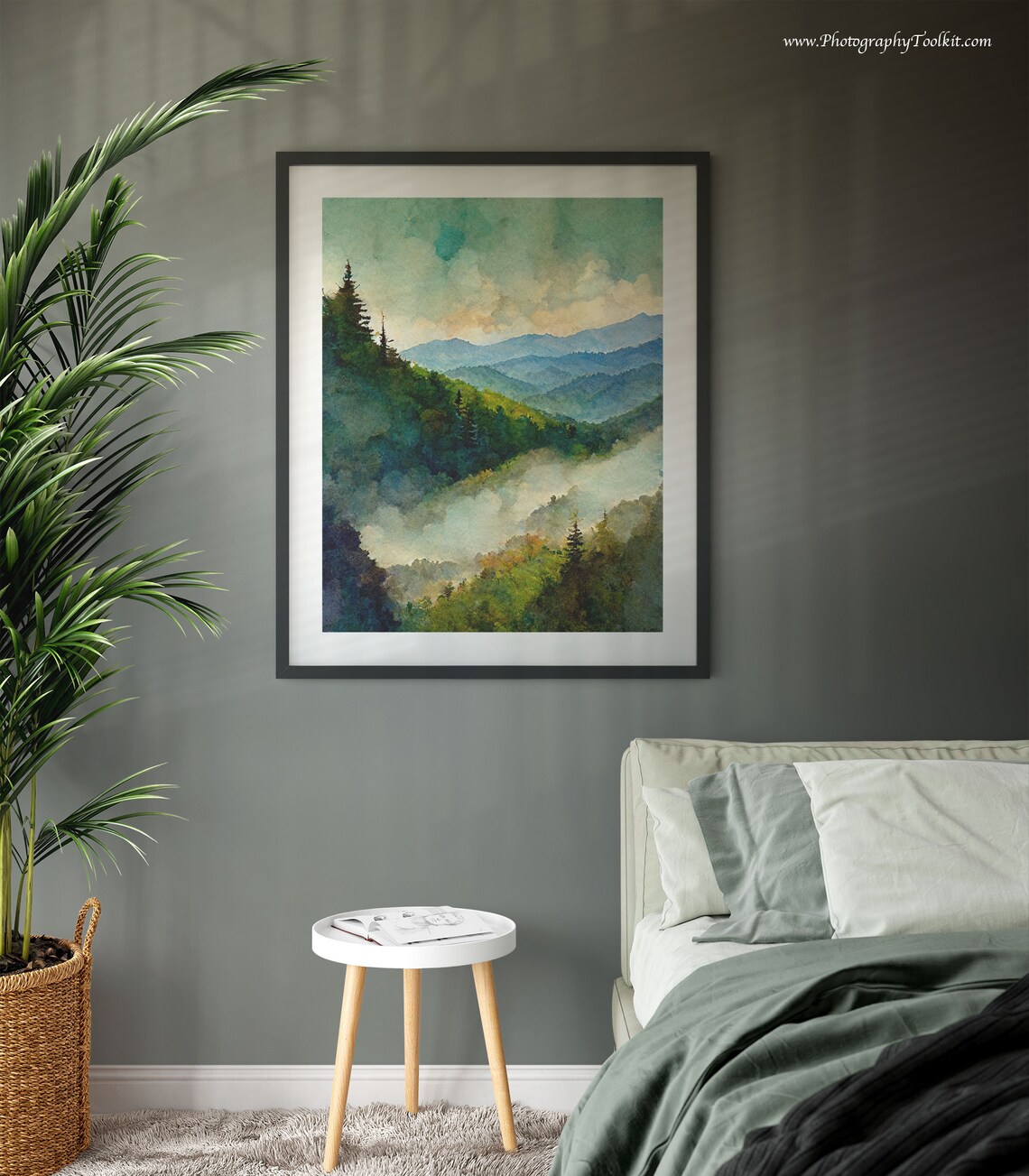Great Smoky Mountains Poster, Nature Landscape - Image 3