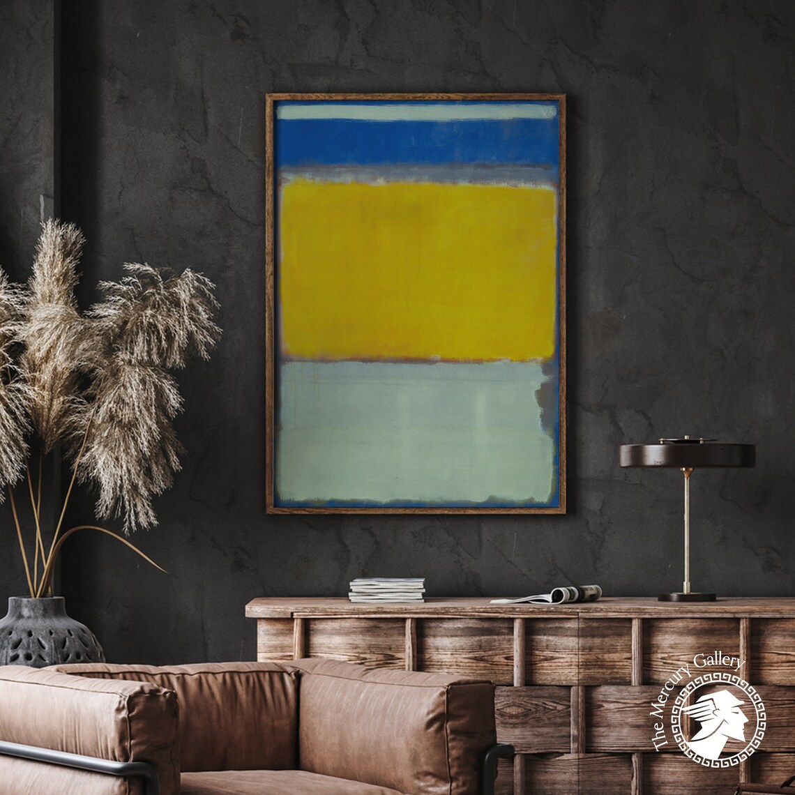 Mark Rothko Yellow And Blue Wall Art Poster Print - Image 2