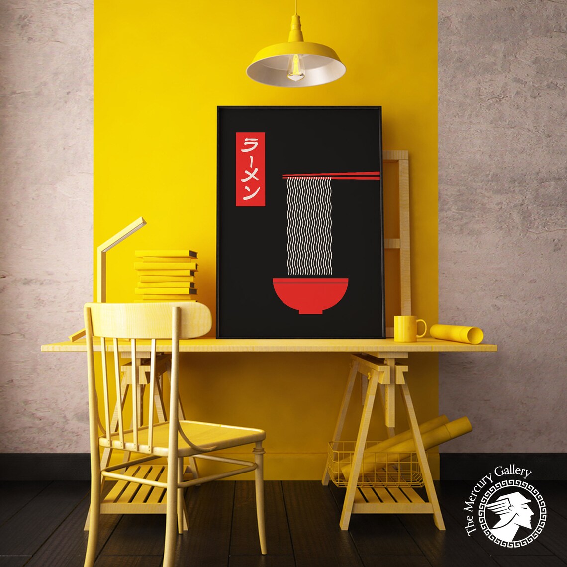 Ramen Noodle Travel Poster, Noodle Soup Artwork - Image 5