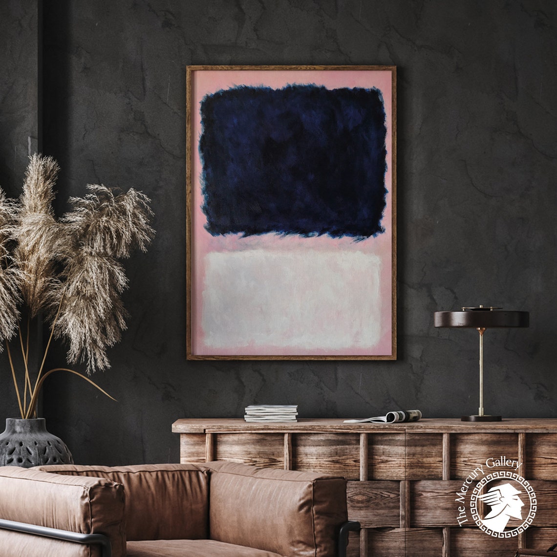Mark Rothko Poster Print Pink And Blue Wall Art A Exhibition Print As Housewarming Gift Or Livingroom Decor Birthday Gift Idea - Image 5