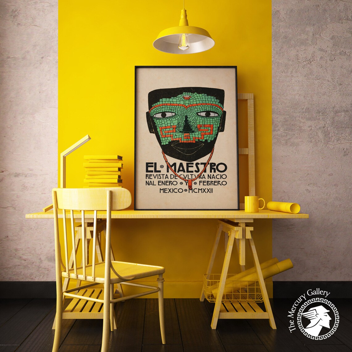 El Maestro Mexican Vintage Travel Poster Art Print - Image 5
