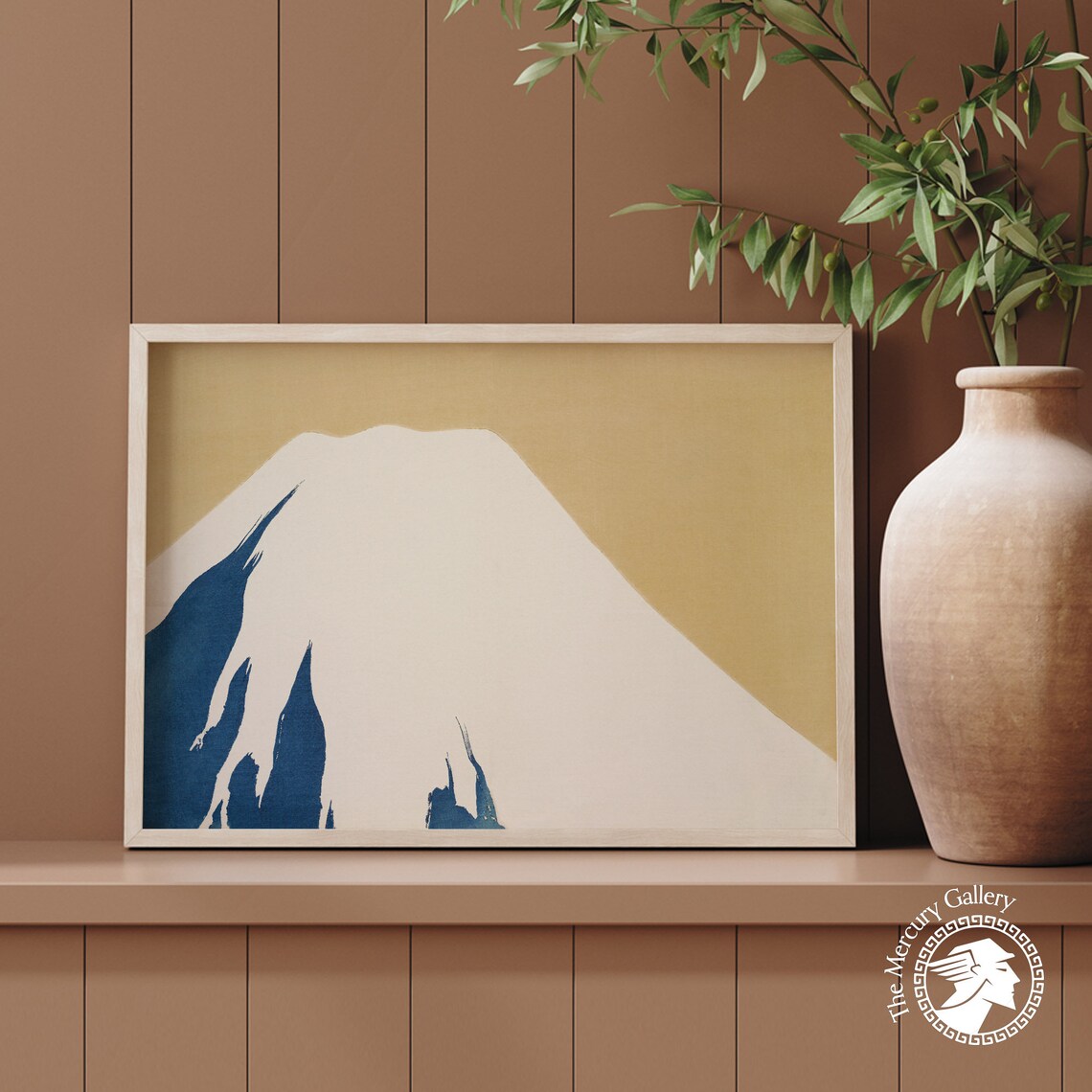 Kamisaka Sekka Mount Fuji Vintage Travel Poster