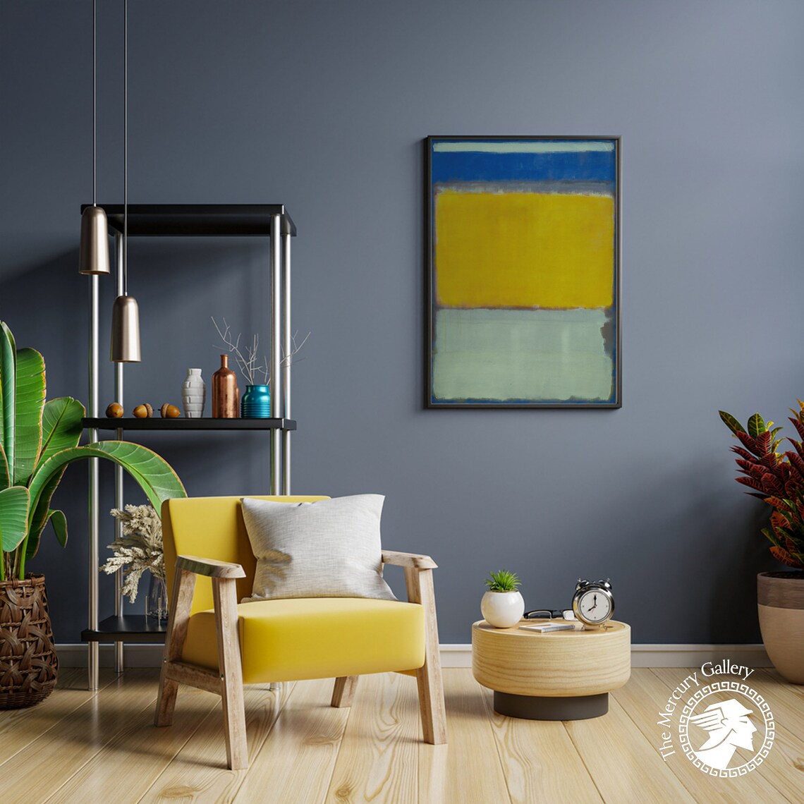 Mark Rothko Yellow And Blue Wall Art Poster Print - Image 4