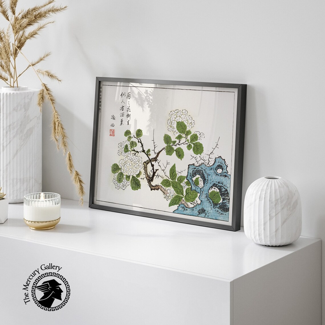 Ooka Shunboku Botanical Print, Japanese Flower Poster - Image 2