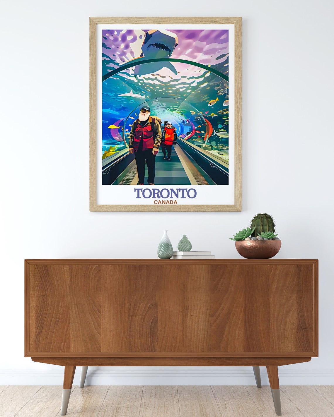 Toronto Wall Art Ripleys Aquarium Of Canada Print Ripleys Aquarium Of Canada Art Ripleys Aquarium Of Canada Travel Poster - Image 3