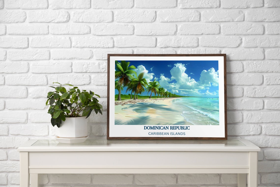 Dominican Republic Print Dominican Republic Photo Dominican Republic Poster Caribbean Art Print Dominican Republic Wall Art Caribbean - Image 3