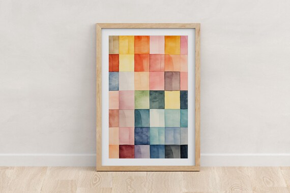 Rainbow Poster Print, Simple Wall Decor