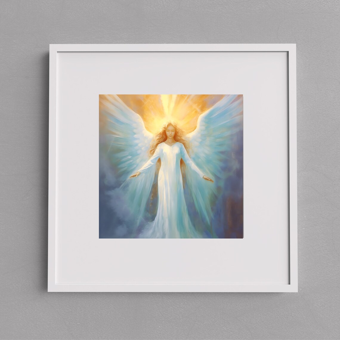 Heavens Angel Ceramic Tile, Religious Art - Image 3