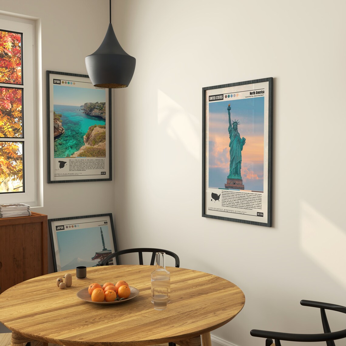 United States Poster, Statue of Liberty Art Print - Image 4