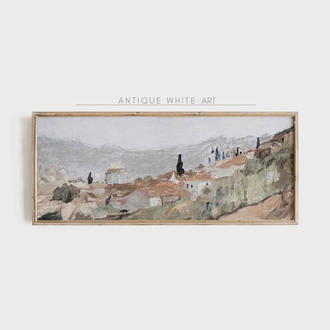 Italian Countryside Vintage Landscape Art Print