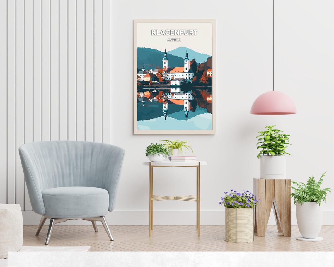 Minimundus Travel Print Wall Art Klagenfurt Austria City Print Minimundus Travel Gift Minimundus Poster Travel Gift - Image 2
