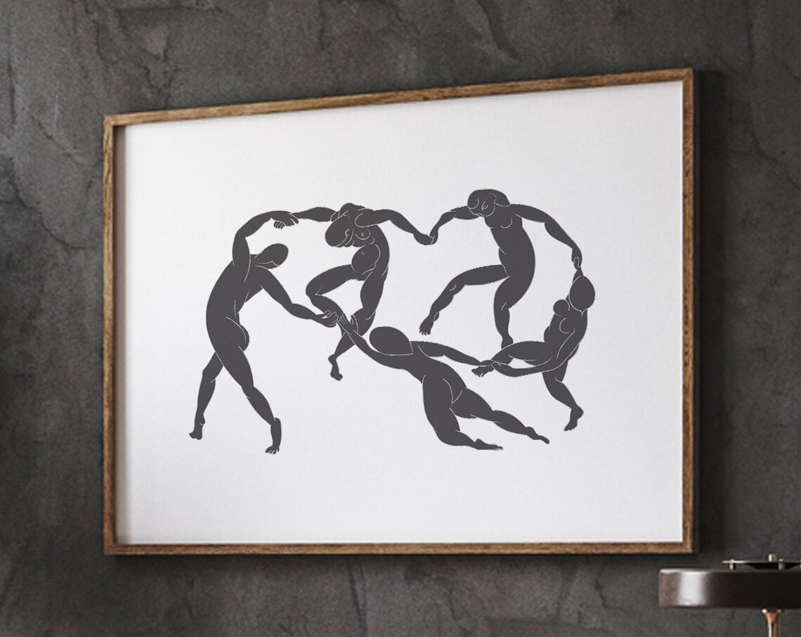Henri Matisse The Dancer, Minimalist Art Print