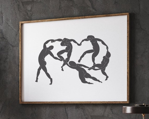 Henri Matisse The Dancer, Minimalist Art Print
