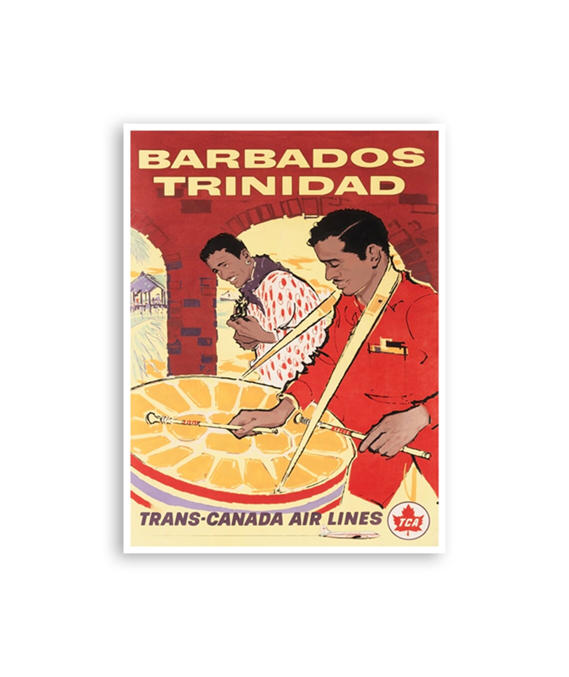 Trinidad Caribbean Travel Poster Art Print